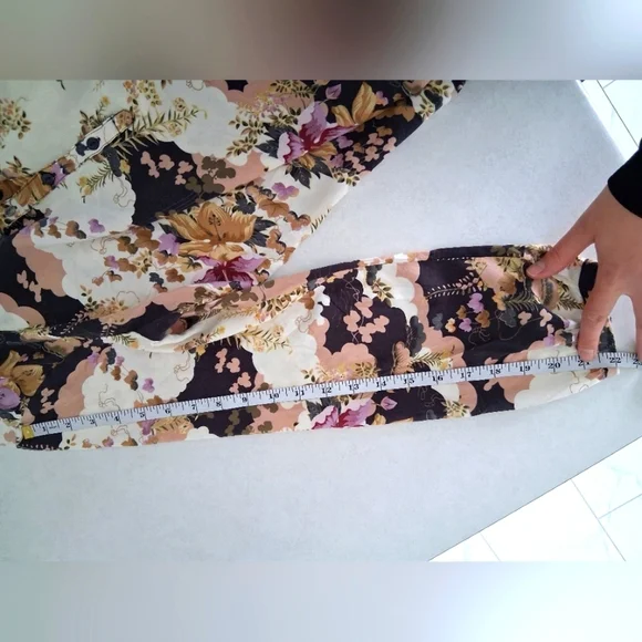 Soyaconcept/ Floral Print Blouse/ Violet Mist Combi./ Size US L - Picture 7 of 12